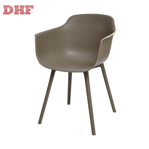 الحديثة PP البلاستيك مريحة لون عميق الأزياء كرسي طاولة طعام ترفيهي - Product Image 3