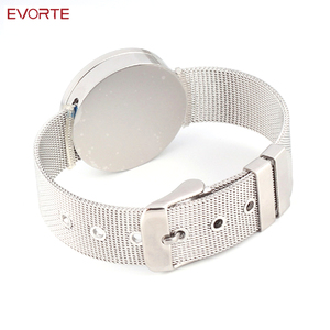 새로 디자인 방수 316L 스테인리스 플로팅 로켓 메쉬 팔찌 - Product Image 4