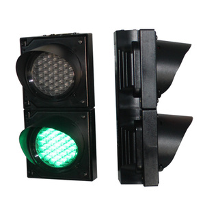 100mm <span class=keywords><strong>220V</strong></span> IP65 Rouge Vert LED Feu de circulation Clignotant - Product Image 3