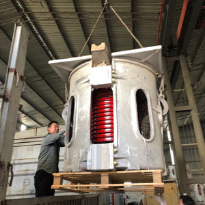 Fourneau de fusion à induction électrique 1T 2T 3T pour la fusion de l'acier et du fer - Product Image 2