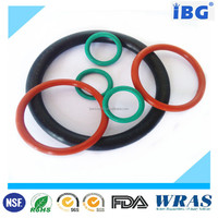 Joint torique en caoutchouc de silicone coloré IBG Chine Code SH