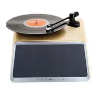 Hikity — lecteur d'enregistrement vinyle, enceinte hi-fi, 5 en 1, avec USB, audio et télécommande, 80w