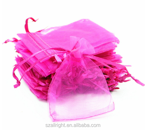 ถุงของขวัญ <span class=keywords><strong>Organza</strong></span>/ถุงผ้าโปร่งพิมพ์สกรีนถุง Drawstring ป้องกันความชื้น,ถุงของขวัญออร์แกนซ่า OEM ออกแบบที่กำหนดเองยอมรับ - Product Image 5