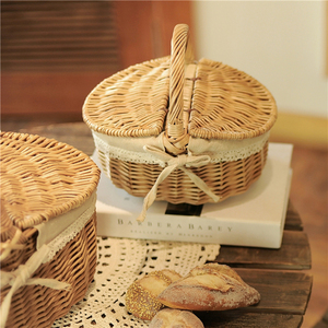 <strong>Wicker</strong> Storage Box <strong>Basket</strong> Baby <strong>Laundry</strong> <strong>Basket</strong> <strong>Wicker</strong> - Product Image 1