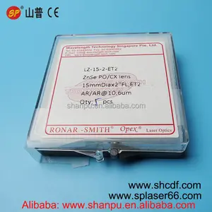 Lente de Enfoque Láser CO2 D15mm FL50.8 para Máquinas Láser <span class=keywords><strong>Trotec</strong></span> Speedy 100 - Product Image 1
