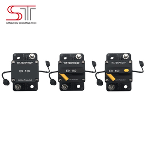 E97 <span class=keywords><strong>AUTO</strong></span>/MANUEL RÉINITIALISER Noir DISJONCTEUR 30, 40, 50, 60, 70, 80, 90, 100, 135, 150, 180, 200 AMPLI - Product Image 3