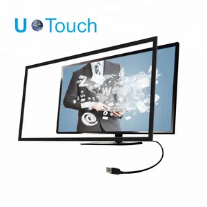 32"42"43"48" 49" 50" 55" 60" 65"70"75" 80" 82 "86 " ir touch screen frame / make your tv touch screen / touch screen overlay kit