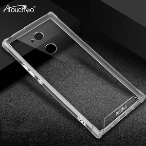 ATOUCHBO Premium Anti Şok şeffaf cep telefonu Geri Yumuşak TPU Zırh Kapak Kılıf <span class=keywords><strong>Sony</strong></span> <span class=keywords><strong>Xperia</strong></span> XA2 XA1 Ultra <span class=keywords><strong>XA</strong></span> C6 XZ