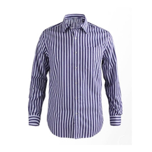 100% de manga larga de algodón de patrón de <span class=keywords><strong>rayas</strong></span> de los hombres de negocios <span class=keywords><strong>camisa</strong></span> - Product Image 3