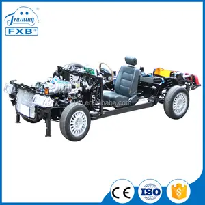 Vehicle Section Training Model Without Body automobile educational lab equipment dissection kit chassis car