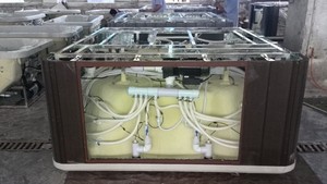 2.8 mètre. hot tub spa acrylique carré de noël de <span class=keywords><strong>promotion</strong></span> - Product Image 3