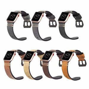 Smartwatch <span class=keywords><strong>cinturino</strong></span> da uomo di ricambio Vintage in vera <span class=keywords><strong>pelle</strong></span> Smart Watch <span class=keywords><strong>cinturino</strong></span> <span class=keywords><strong>cinturino</strong></span> per <span class=keywords><strong>Apple</strong></span> Watch 11 10 Ultra 8 7 - Product Image 2