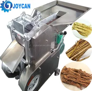 Stainless steel Chinese herbal tea leaves cutting machine Sea food and Herbal cutter