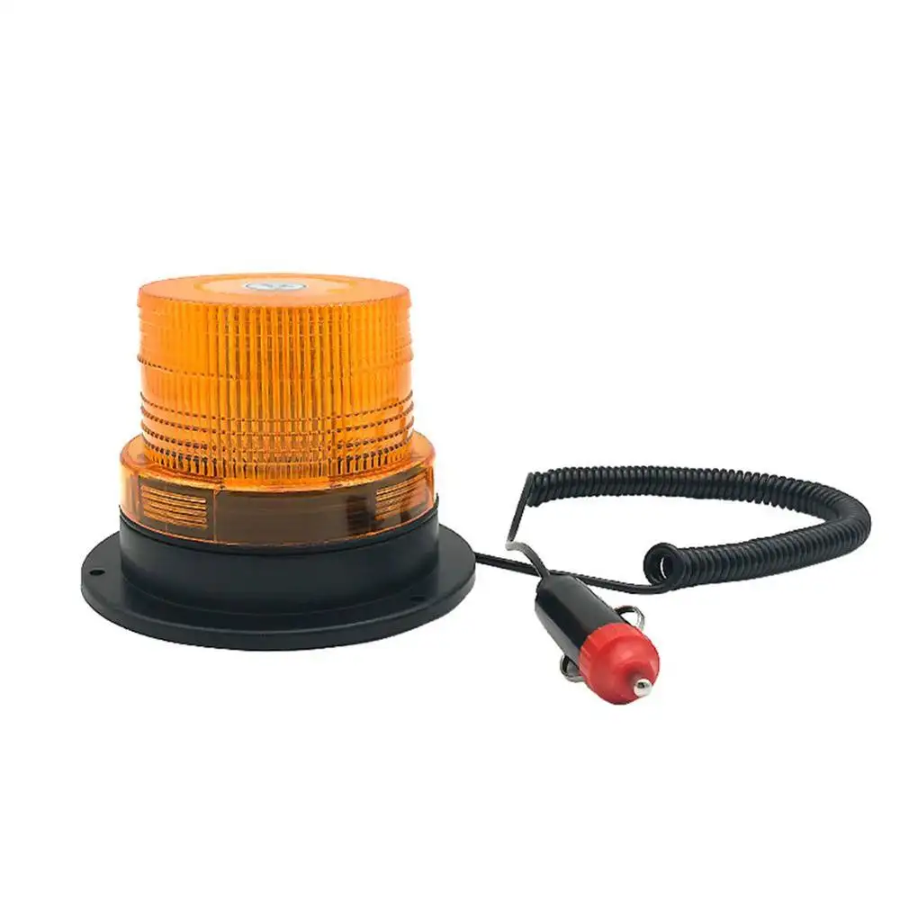12V/24V LED Car Truck Strobe Warning Light LED Flashing Emergency lights Beacon Lamp with Magnetic Mounted