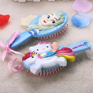 Hisenlee — peigne à cheveux sirène, conception 3D, pour enfants, brosse à cheveux pour bébé - Product Image 3