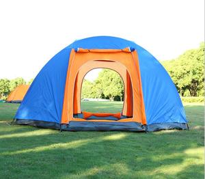6-8 personnes Double Couche Deux Portes Camping 6-8 Personne Étanche Dôme <span class=keywords><strong>Abri</strong></span> Cabane Familiale Grand Hexagone tente (HT6083-4) - Product Image 3