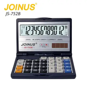 Calculator Factories Wholesale Cheap Factory Price Business Stationery Office Tools 12 Digit Mini Cute Electronic Foldable New Model Calculator