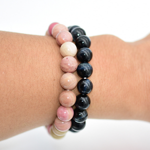 Bracciali in Pietra Naturale di Rodocrosite Più Popolari 4/6/8/10/12mm <span class=keywords><strong>Bracciale</strong></span> in Pietra <span class=keywords><strong>Rosa</strong></span> - Product Image 3