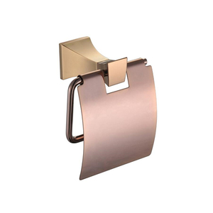 Porte-<span class=keywords><strong>papier</strong></span> en acier inoxydable Support mural en or rose pour <span class=keywords><strong>papier</strong></span> hygiénique pour la maison et l'hôtel - Product Image 1