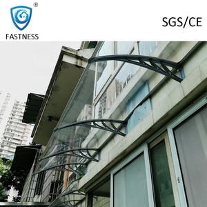 Tende da sole parasole in plastica in policarbonato con staffa in acciaio - Product Image 6