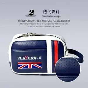 새로운 PU 가죽 골프 핸드백 휴대용 미니 골프 파우치 공장 OEM 골프 액세서리 가방