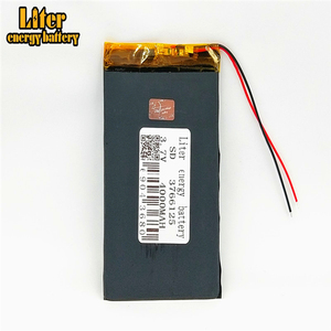 Rechargeable battery lithium polymer battery battery 3,7 V 3766125, 4000 mah Li-ion battery - Product Image 2