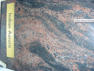 แผ่นหินแกรนิตออโรร่าอินเดียคุณภาพสูงส่งตรงจากโรงงานใช้พื้นกระเบื้องขัดมันผู้ผลิตกระเบื้องปูพื้นหินธรรมชาติ - Product Image 5