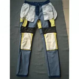 Jeans de moto doublés aramide, 17mm, jean de protection loup Royal