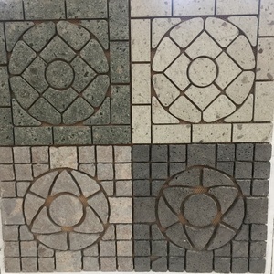 Dalles de pavage en <span class=keywords><strong>granit</strong></span> naturel de Chine G654 gris foncé gris clair <span class=keywords><strong>10x10</strong></span> pour parking de voitures, application extérieure moderne - Product Image 4