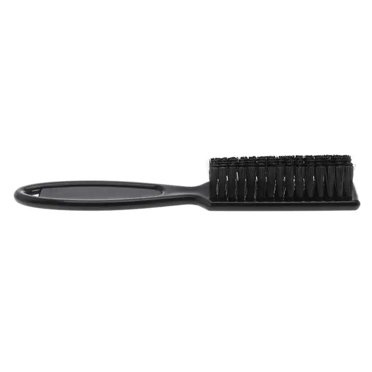 Salon Hair Nail Hands Clean Nylon Bristle Plastic Clipper Barber Brush
