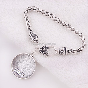 B0233 Huilin Gioielli L'arcangelo Michele Talismano-Sigillo di Michael <span class=keywords><strong>Angelic</strong></span> Ciondolo Grano Catena Braccialetto - Product Image 3