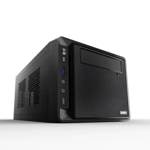 Mini ITX caso apoya ATX/Micro ATX Power HTPC computadora caso