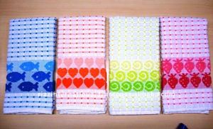 Serviette de cuisine en JACQUARD, exportation indienne - Product Image 1