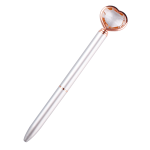New 2018 Novelty Creative Metal Charm Love <strong>Heart</strong> <strong>Pen</strong> With Crystal