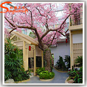 Decorativo los árboles artificiales flores de cerezo de <span class=keywords><strong>la</strong></span> flor artificial árbol de <span class=keywords><strong>la</strong></span> boda que desean árbol de flor de cerezo - Product Image 6