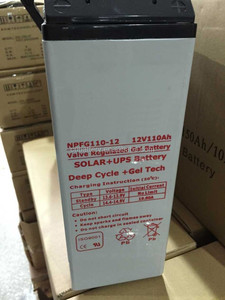 OEM מותג שם 150ah 12V ג 'ל AGM מול מסוף סוללה עבור פנל סולארי