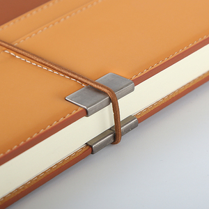 <strong>A5</strong> Thermal Pu Cover Custom Print Logo <strong>Notebook</strong> With Round <strong>Elastic</strong> Band - Product Image 2