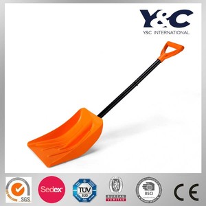 High Quality <strong>Plastic</strong> Portable Wheel <strong>Snow</strong> <strong>Shovel</strong>