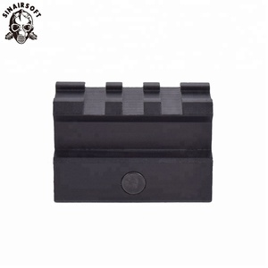 0.83 "Cao Xem-thông qua Xem-thru Thiết Kế 3-Khe Cắm Med-Hồ Sơ Siêu Nhỏ Gọn Riser Núi <span class=keywords><strong>picatinny</strong></span>/<span class=keywords><strong>Weaver</strong></span> Đường Ray - Product Image 5