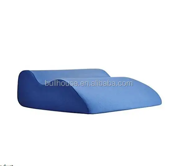 Cooling Gel Memory Foam Blue Universal Lounge Doctor leg Contour Pillow