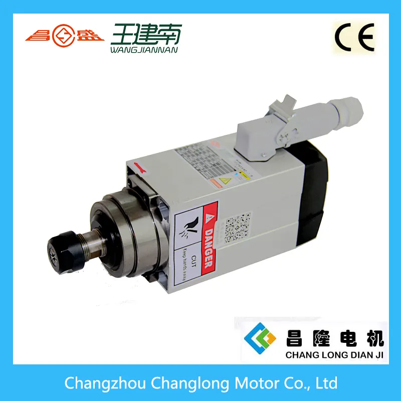 Changsheng GDZ serie 1.5kw piazza di raffreddamento ad aria ad alta velocità router di CNC motore mandrino per incisione