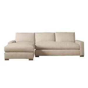 Đồ Nội Thất Phòng Khách Phong Cách Sống Mới Nhất Thiết Kế Hiện Đại Ghế Sofa Ba Chỗ Bằng Gỗ Đồ Nội Thất