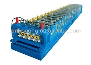 모터 타일 성형 코어 부품을 갖춘 새로운 이중층 지붕 시트 롤 성형 기계 - Product Image 2