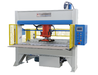 Chine pantoufle EVA fabrication de semelles tongs machine de découpe