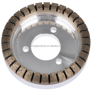 Roue de meulage en verre à liaison diamantée segmentée pour le traitement du verre sur la double bordure de GOLIVE/BOTTERO - Product Image 5