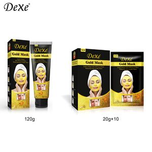 Masque crème <span class=keywords><strong>pour</strong></span> le visage DEXE 24k Gold <span class=keywords><strong>pour</strong></span> le <span class=keywords><strong>nez</strong></span> et le visage, blanchiment, élimination des points noirs et anti-âge - OEM/ODM Marque privée - Product Image 3