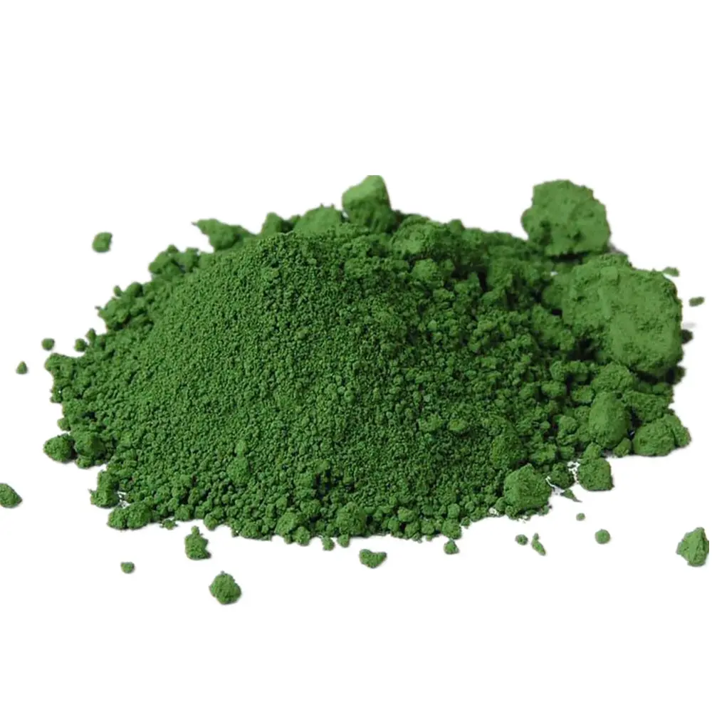 크롬 산화물 녹색 Cr2O3 색깔 분말 안료