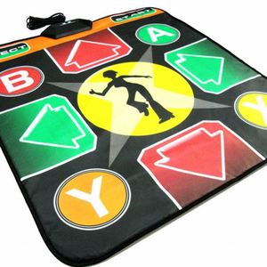 Alfombra De Baile Antideslizante De 94x82cm Para PC Y Videojuegos – USB, Sensible Y Cómoda Para DDR