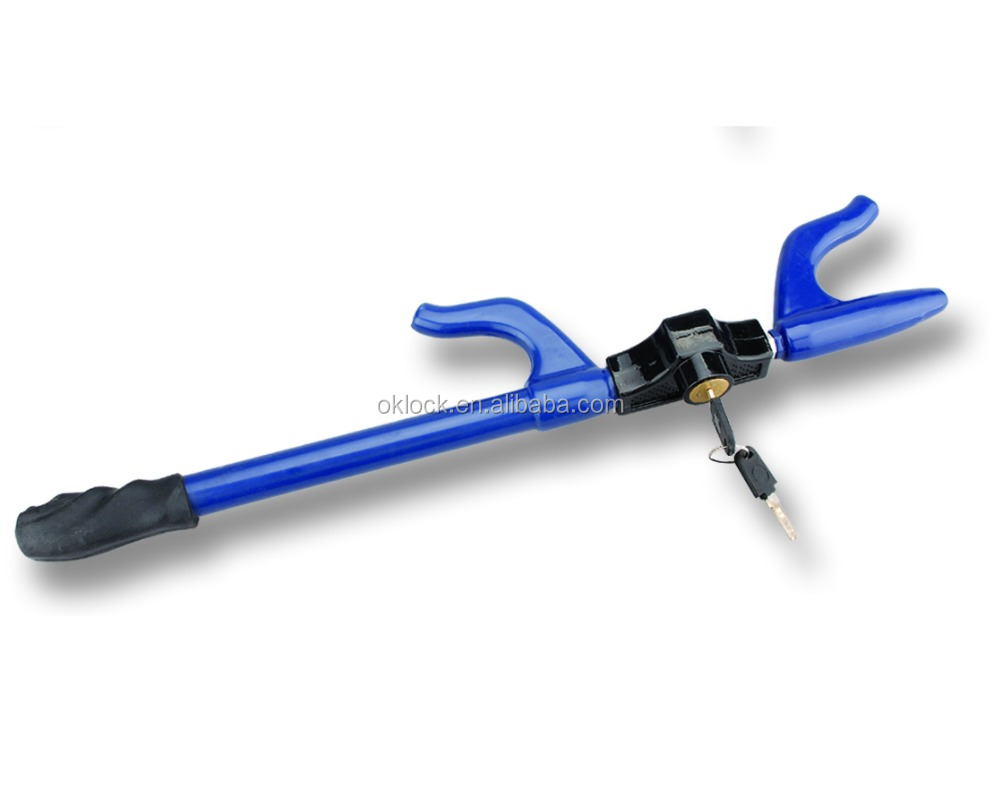 OKLead OKL6022 Universal U-Shaped Steel Car Steering Wheel Lock - Anti-Theft Security Device