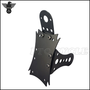 Soporte lateral para placa de matrícula de motocicleta, para Harley Cruiser - Product Image 2